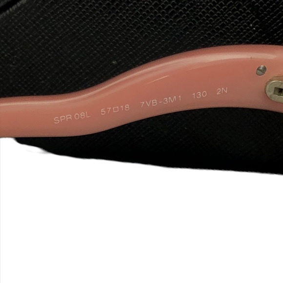 PRADA SPR08L ROUND SALMON SUNGLASSES 2008 - Picture 4 of 5